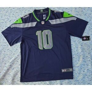 Nike‎ NFL Seattle Seahawks Cooper Kupp 10 Jersey Navy Blue XXL New With Tags